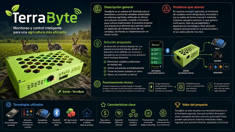 TerraByte: Sistema Inteligente de Monitoreo y Control Agrícola con IoT
