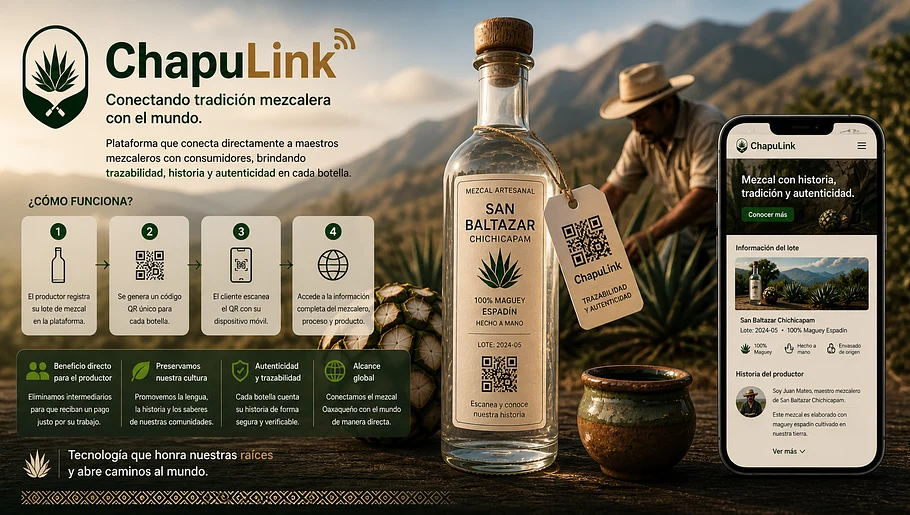 ChapuLink: Conectando tradición mezcalera con el mundo